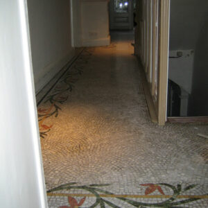 Maison d'habitation, Jette, restauration des mosaïques (3)